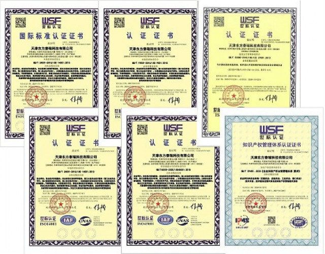 東方泰瑞公司通過(guò)“質(zhì)量、環(huán)境、職業(yè)健康、知識(shí)產(chǎn)權(quán)和信息安全”管理體系認(rèn)證